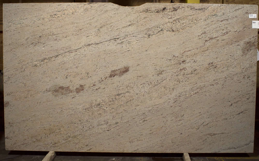 Ivory Brown Leather Granite Countertops - Image 2