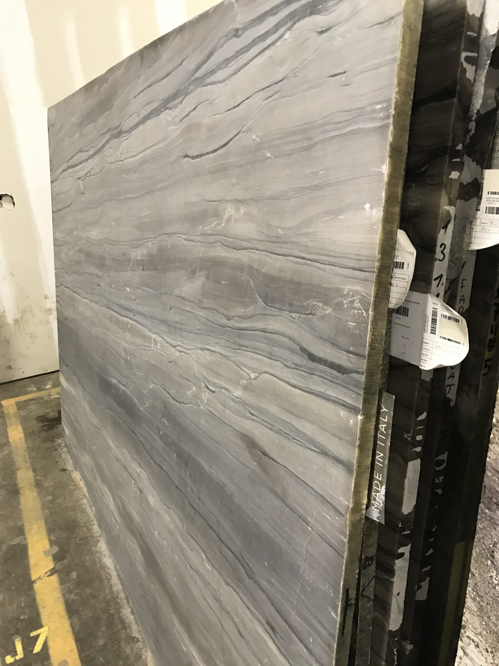 Sequoia Brown Leather Granite Countertops - Image 2